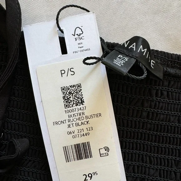 Dynamite Ruched Bustier - Picture 3 of 3